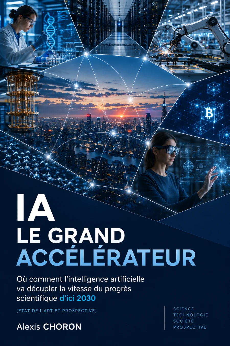Couverture du livre « IA, le Grand Accélérateur »